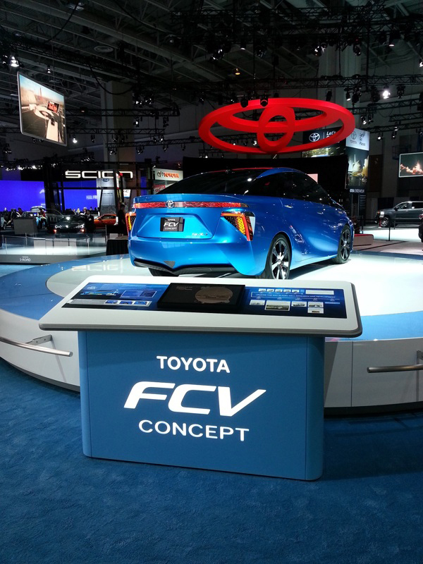 toyota auto show Washington dc vehicles Cars