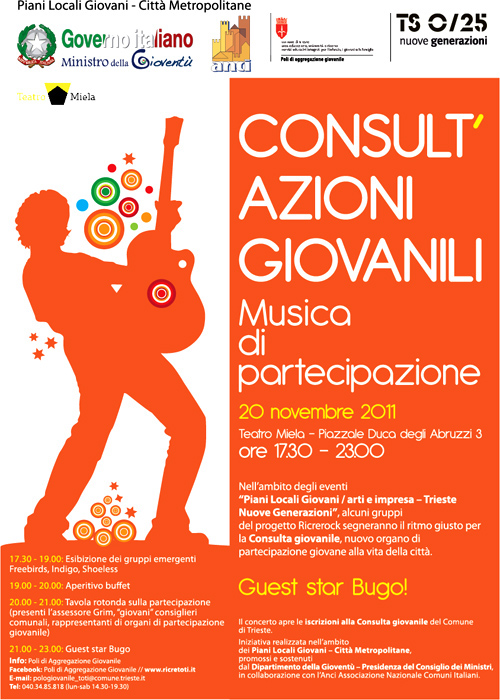 Silvia Cossu graphic design poster grafica trieste rollup colors ADV