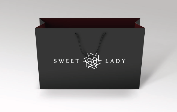 creative amro bassam brand identity Lady sweet