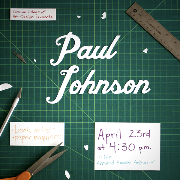 Paper Engineer paul johnson artist lecture