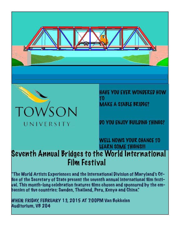 #illustration #Digital art #towson #artist  #Indesign #bridges #flyer