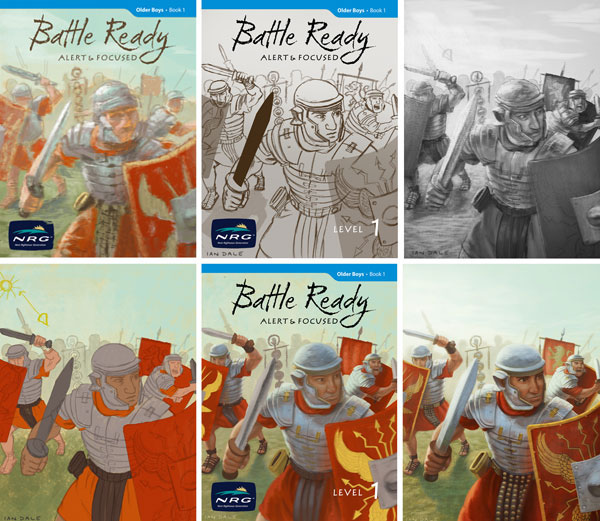 roman soldier Armor battle ephesians boys Ministry children curriculum workbook history warrior