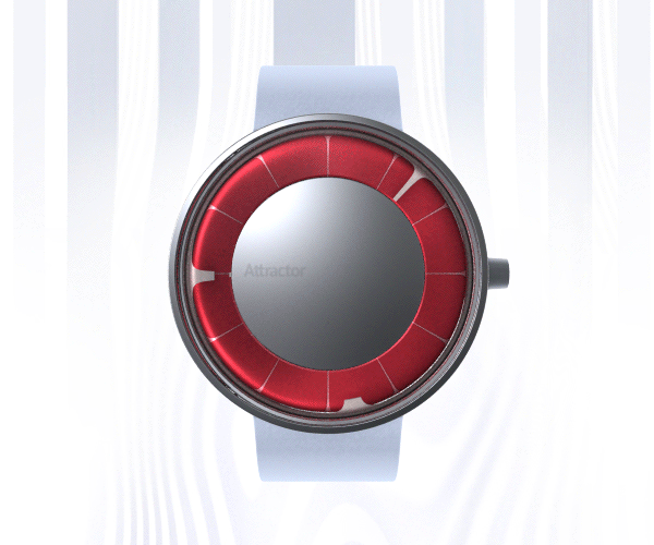 Adobe Portfolio watch mirror reflect reflection Specular distortion Warp time
