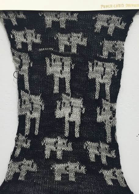 machineknit knitwear draping