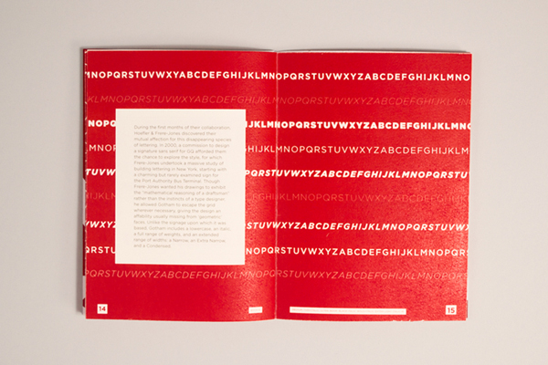 gotham type book print graphic anne lee specimen
