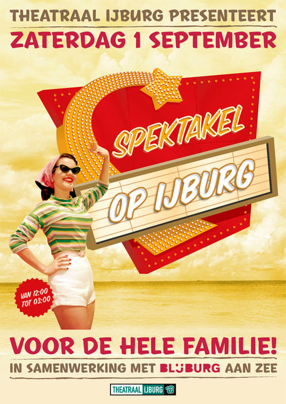 Blijburg beach open Zender flyers posters Website