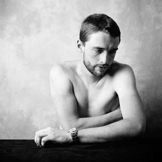 portrait studio Black&white Hasselblad attitude emotion humain