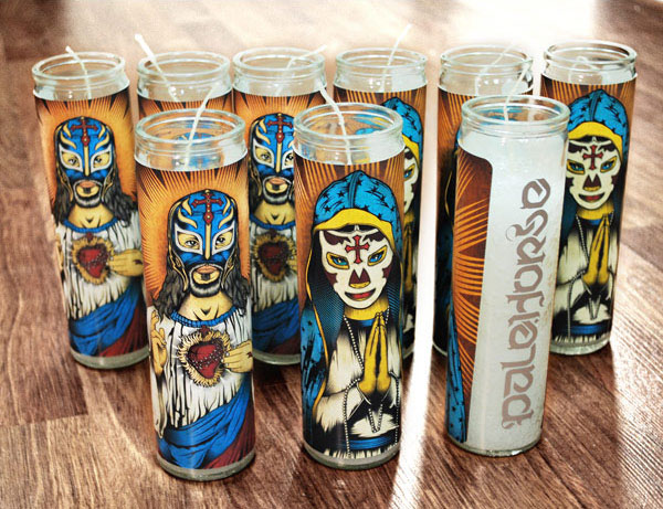 lucha libre pale horse candle our lady of lucha libre jesus lucha