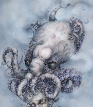 tentacles water octopus Sadness