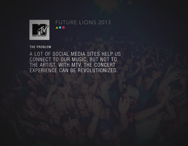 Mtv app ux marketing   concert