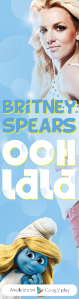 britney Britney Spears ooh la la cd Single coverart artwork campaign design smurfs