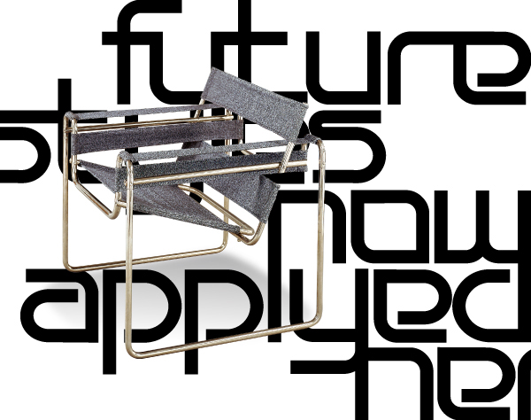 Opentype bauhaus linear geometric modern futuristic space age techno