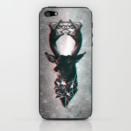 mind Games 3D stereo poster case iphone denis Liang design eye