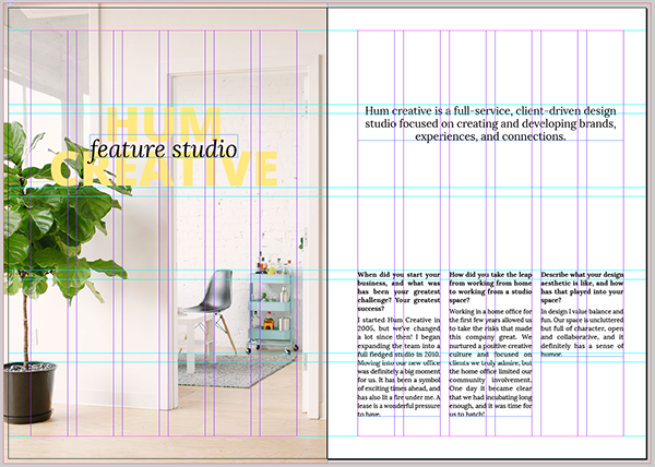 Typography - Magazine Design Project - My Process
