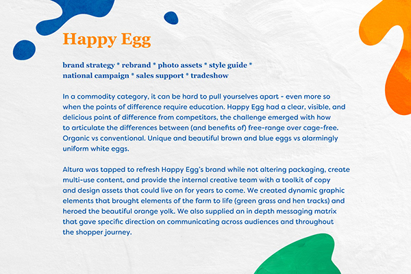Happy Egg Style Guide & Content Creation