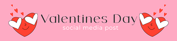 Valentines day post for Kazan social media