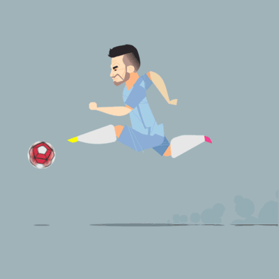 soccer football gifs Gif Loops sport after effects animation  character animation