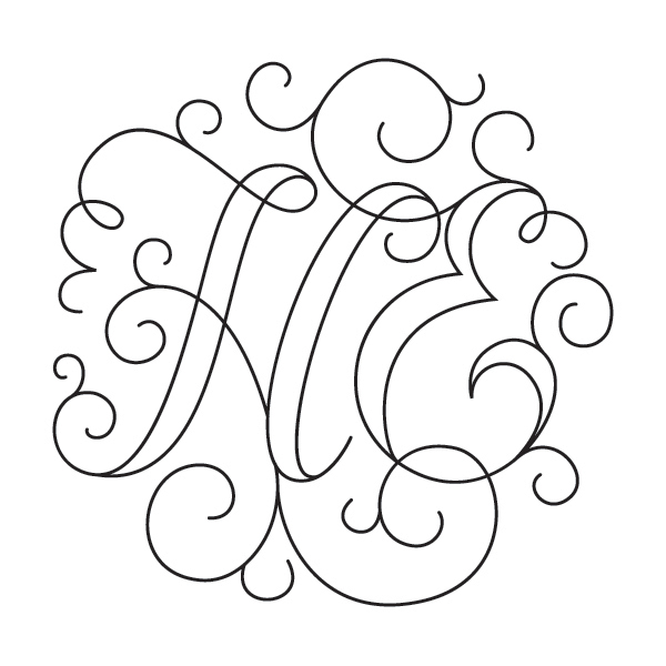 lettering  logo