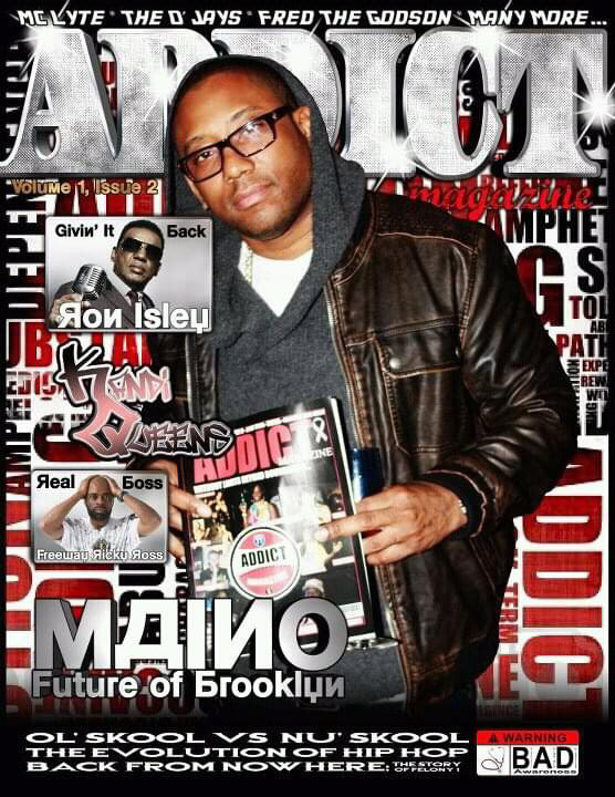 addict magazine Custom exclusive design graphics rap legends Legendary