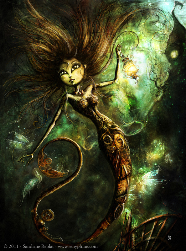 fireflies fantasy sea forest snow queen mermaid book