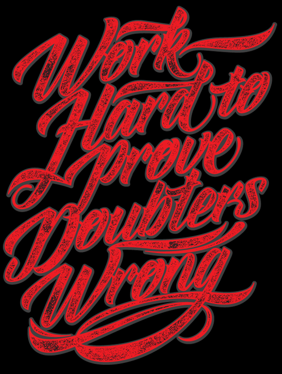 type typetreatment lettering hydro74