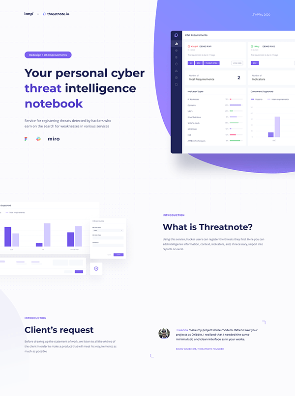 THREATNOTE • SECURITY • SAAS • CYBER • WEB
