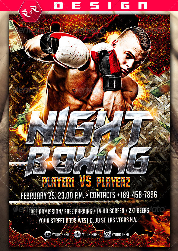 BoxingMatch GameNight UFC UFCParty armwrestling bloodmatch Boxing Champions Championsleague Championship fight fightflyer Fightnight Fightposter fighters