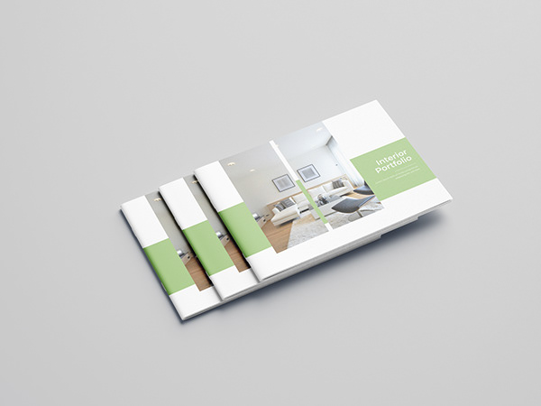Landscape Interior Catalog Design - Brochure Template