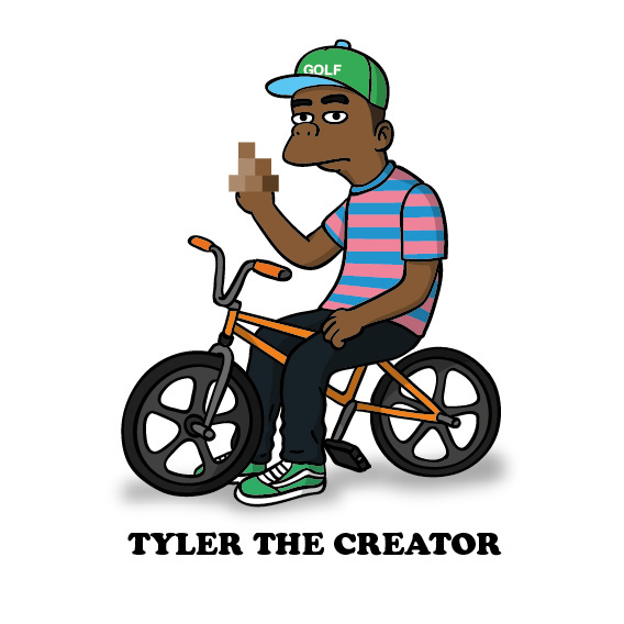 kanye Pharrell design pop hip-hop rap disney simpsons spongebob vector culture tv-show comic Entertainment Character