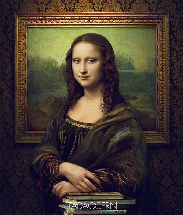 Mona Lisa tadao cern Da Vinci Leonardo Mimic reveal the truth gallery recreation