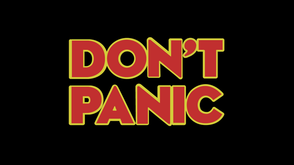 Animated gif of the Hitchhiker's Guide to the Galaxy 