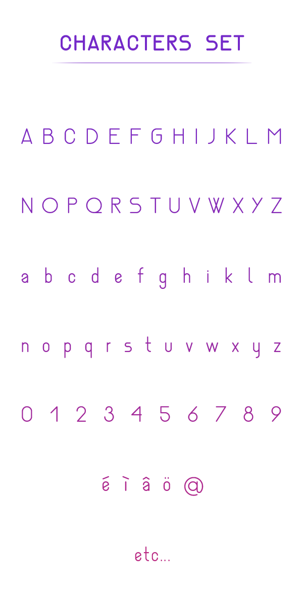 free Typeface font Nemesia sans serif rounded
