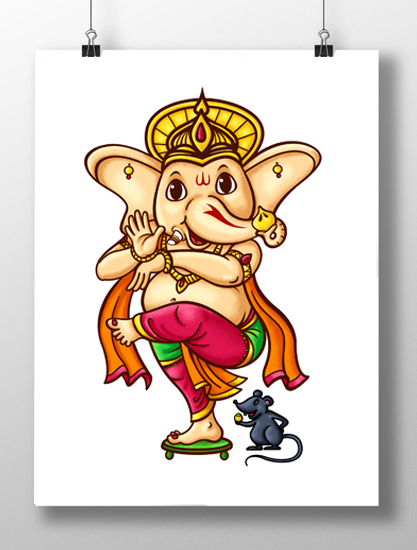 48 Hours Film Project - Ganesh Chaturthi Poster on Behance