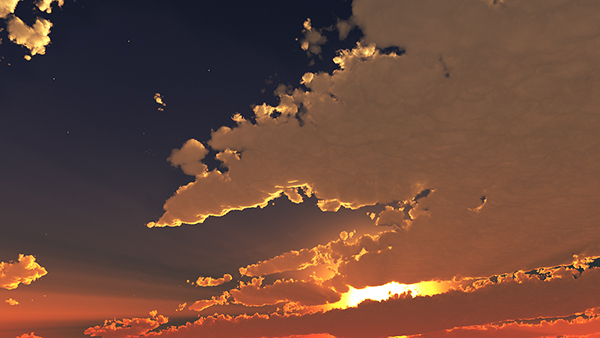 Clouded Cloud Animations 3d Skies On Behance