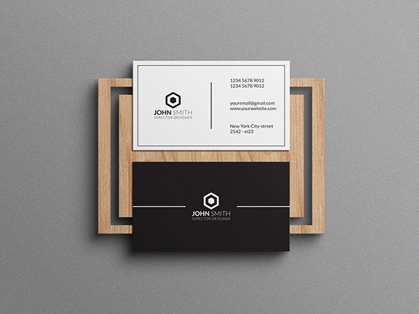 Minimal, Corporate, Eye catching Business Card Design