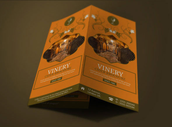 vineyard wine winery vinery grape vineyard brochure brochure brochure design tri fold brochure vineyard brands wine brands vines
