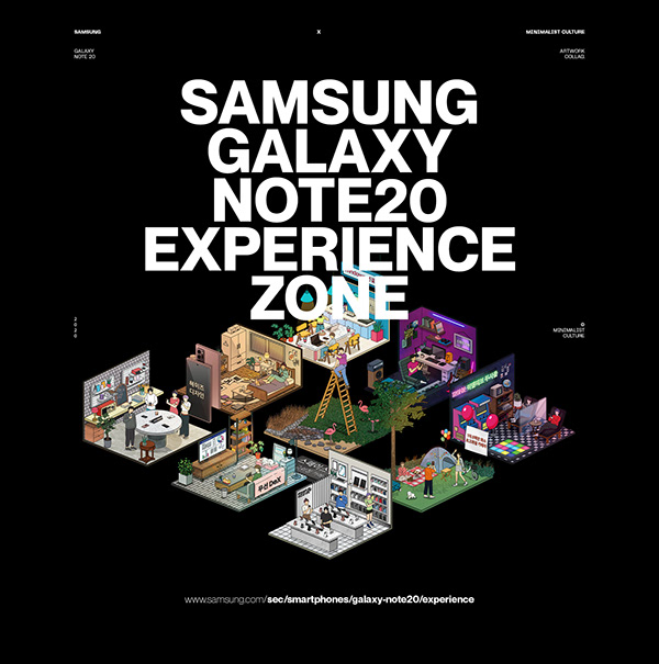 Samsung Galaxy Note20 Experience Zone