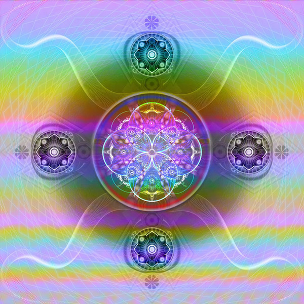 sacred geometry abstract digital illustration mystical lines geometry weird visual art experimental symmetry Mandala
