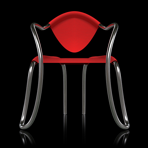 Omina omina chair stackable chair one rail chair retro-modern chair simple chair innovative chair darko nikolic design Simple Furniture minimalist cha
