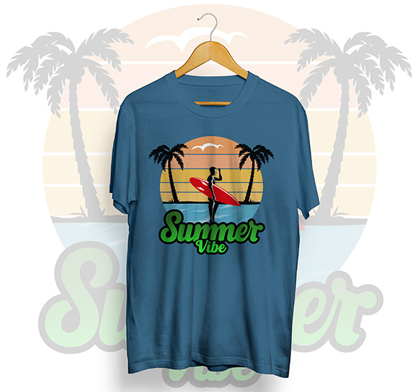 Summer T-shirt Design Project