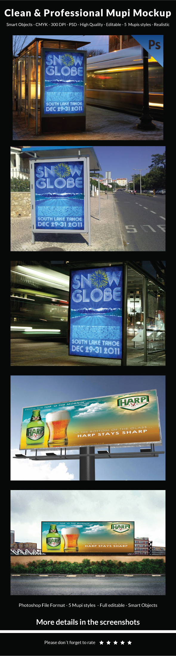 Billboard mockup ads advertise advertisement announcement best mockup billboard commercial communication garhernan gray marketing   mock-up Mockup Moopie