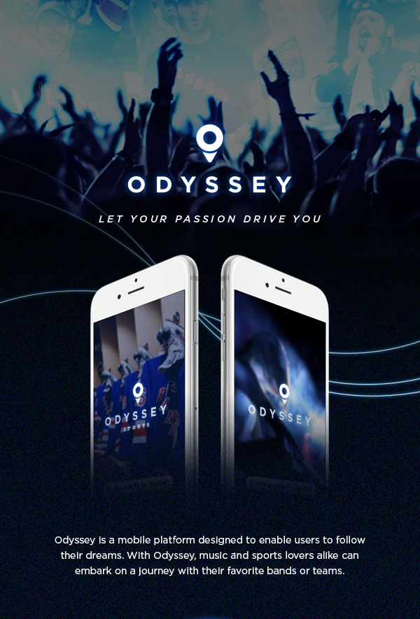 odyssey New York sports concert Games tour Travel app apple apple watch iwatch iPhone6 iphone plus UI