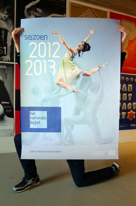 posters  ballet  typography  Photography  identity  me studio  amsterdam