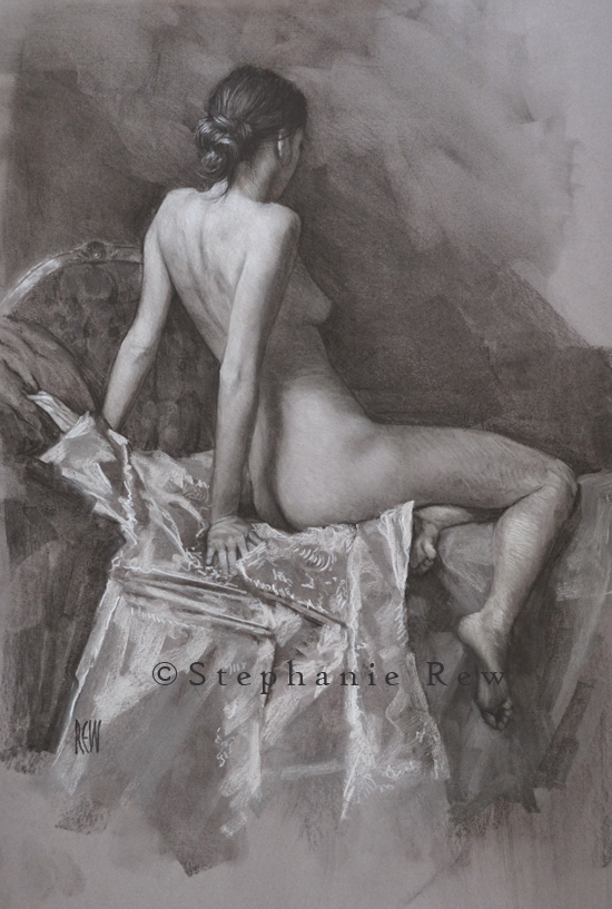 figurative painting figurativeart Realism reclingin Sari chaiselongue Classical oilpainting contemporaryrealism
