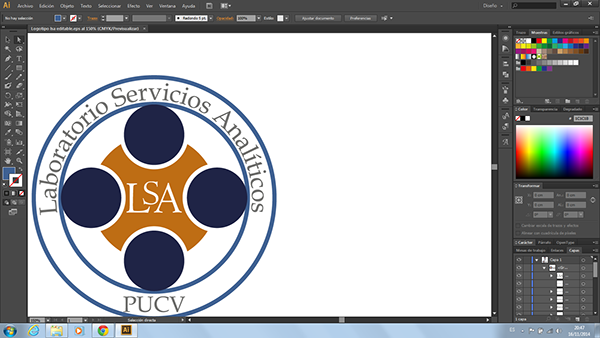 universidad Logotipo design