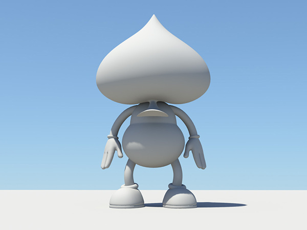 3D modeling prototype Character 3d print