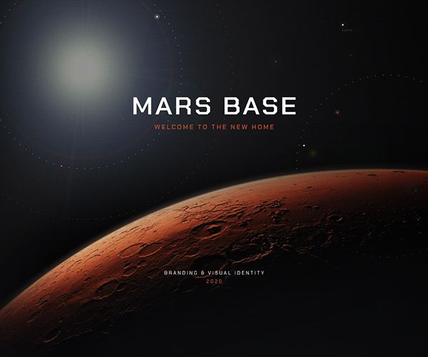 MARS BASE - Concept Branding