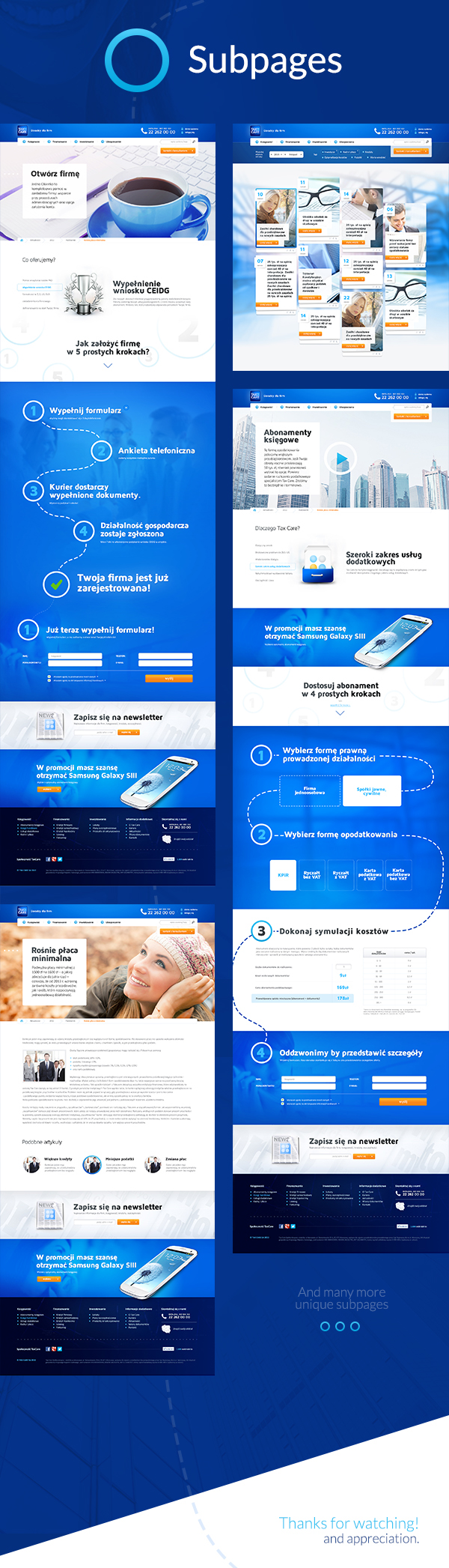 TaxCare Tax Care www design Webdesign Piotr Szymonik Ditrich tax