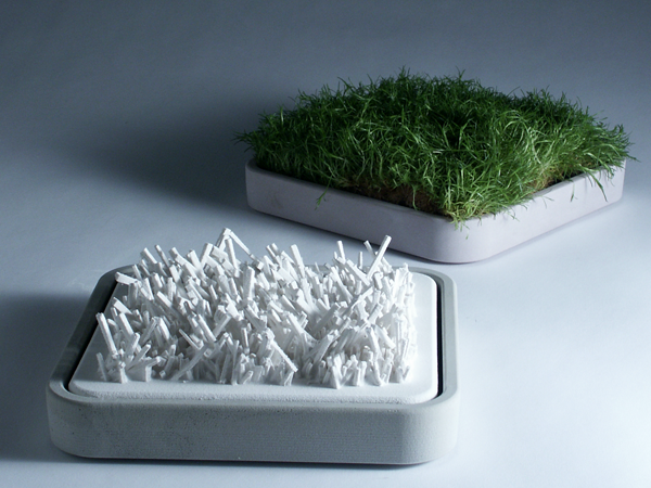 industreal models idea Rapid Prototyping salone del mobile zcorp erba grass chalk