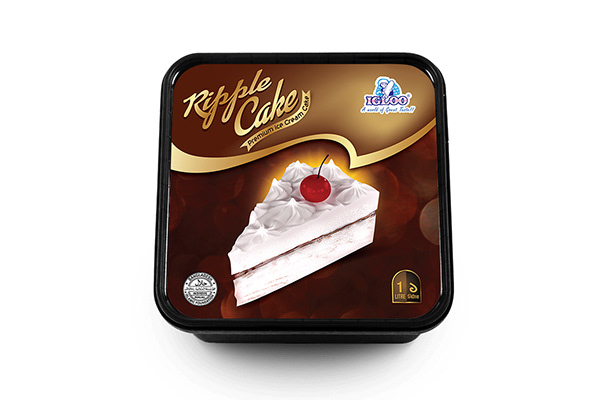 Igloo Ripple Cake Packaging